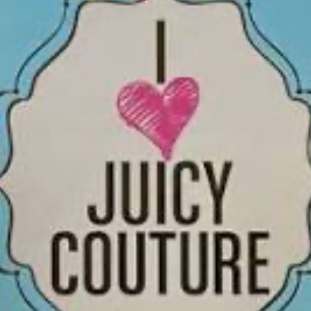 Juicy Couture Pink Tee with Black Graphic